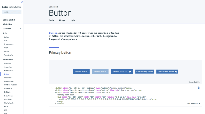 9-design system documentation
